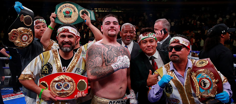 Andy Ruiz boxing media