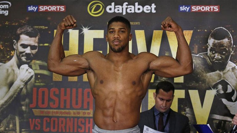 Anthony Joshua vs Wladimir Klitschko