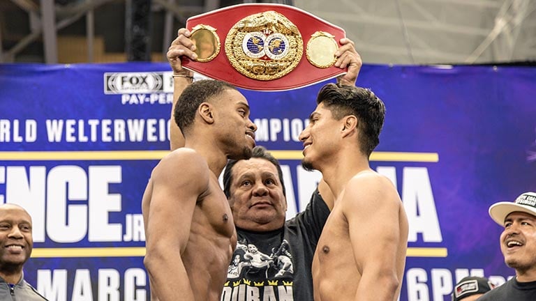 Errol Spence vs Mikey Garcia