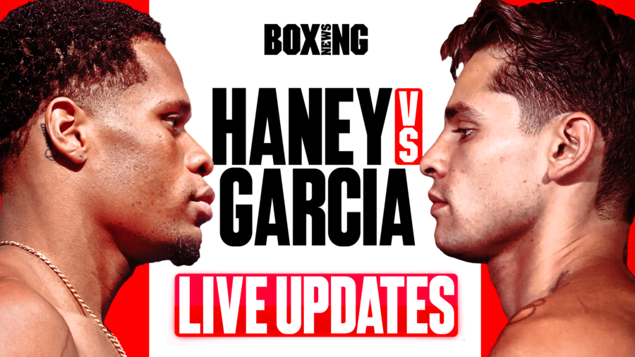 Devin Haney vs Ryan Garcia Live Results